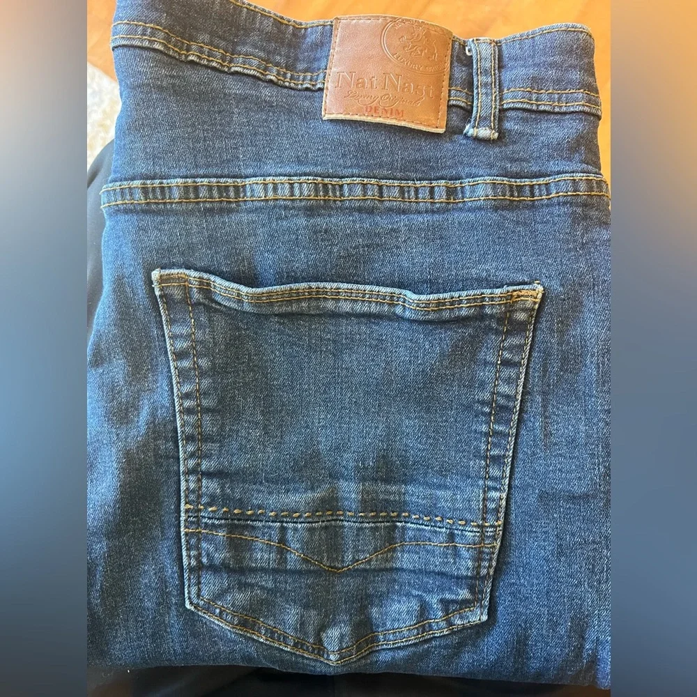 Nat Nast Men's Blue Jeans Size 38 x 32 - Picture 7 of 7